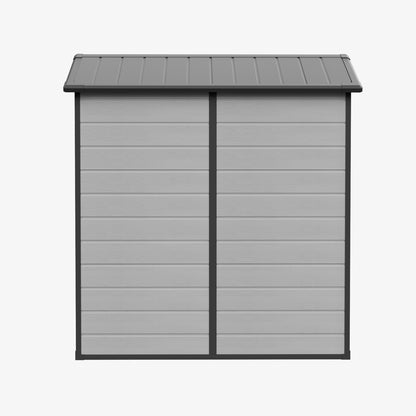 4x6 FT Outdoor Garden Plastic Storage Shed