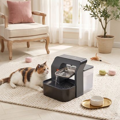 3.2L Rechargeable Smart Self-Refill Pet Water Fountain