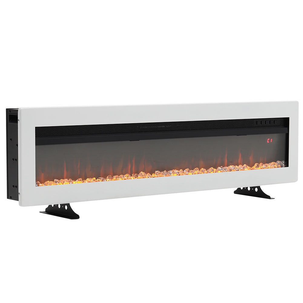 40/50/60/70 Inch Electric Fireplace with 9 Flame Colour and Remote Control