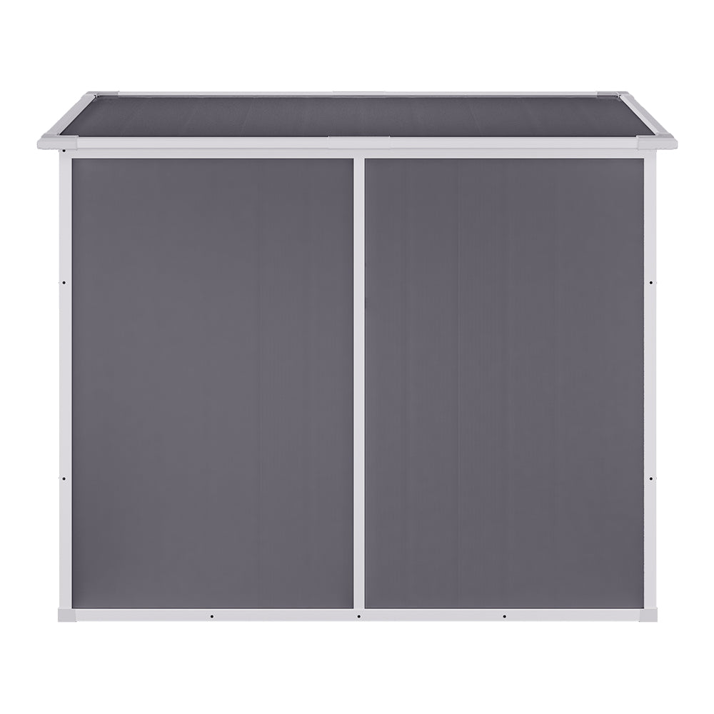 6x4FT Outdoor Plastic Garden Storage Shed