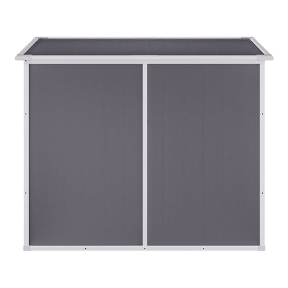 6x4FT Outdoor Plastic Garden Storage Shed