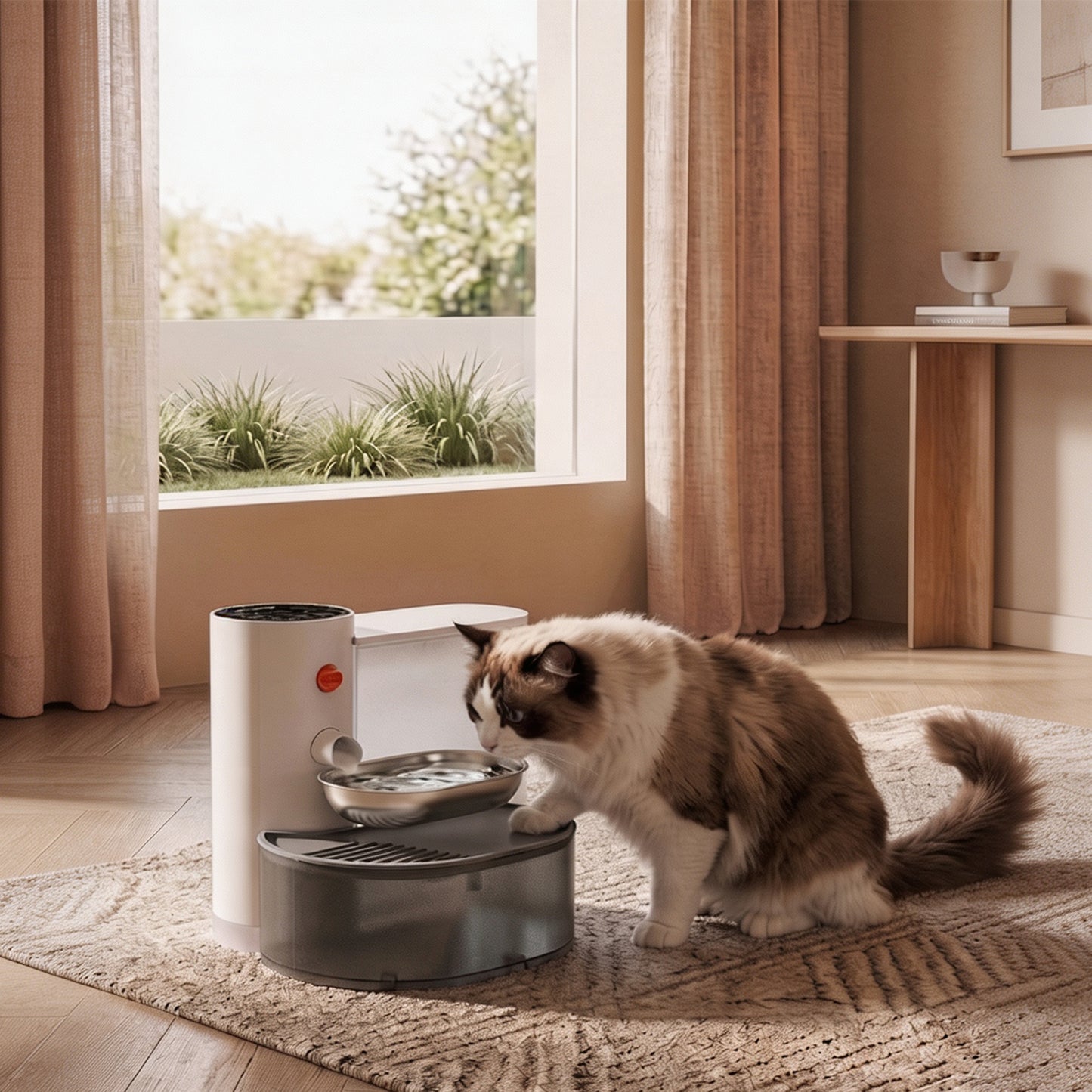 3L Rechargeable Smart Self-Refill Pet Water Fountain