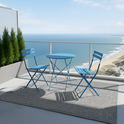 3-Piece Outdoor Folding Bistro Set