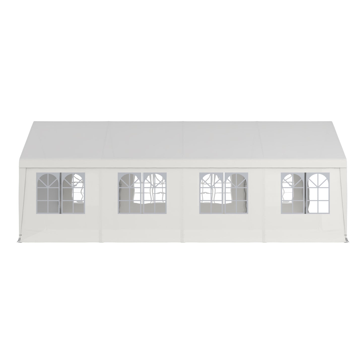 Garden Party Tent with Removable Sidewalls and Doors