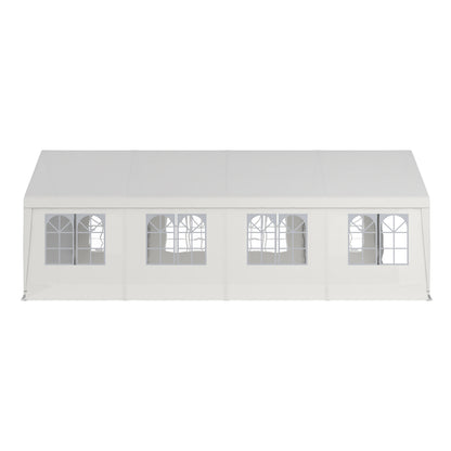 Garden Party Tent with Removable Sidewalls and Doors