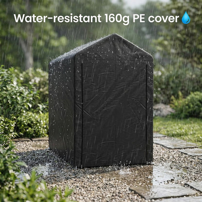 3x5FT Versatile Outdoor Storage Shed