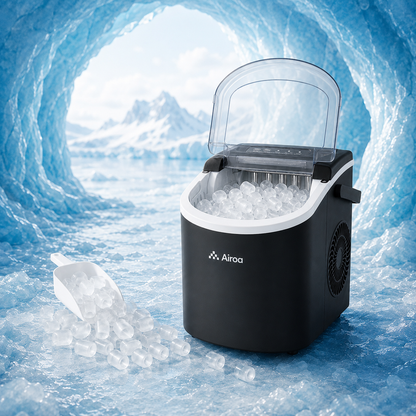 Countertop Bullet Ice Maker with Handle