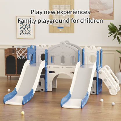 Toddler Two Slides Playset