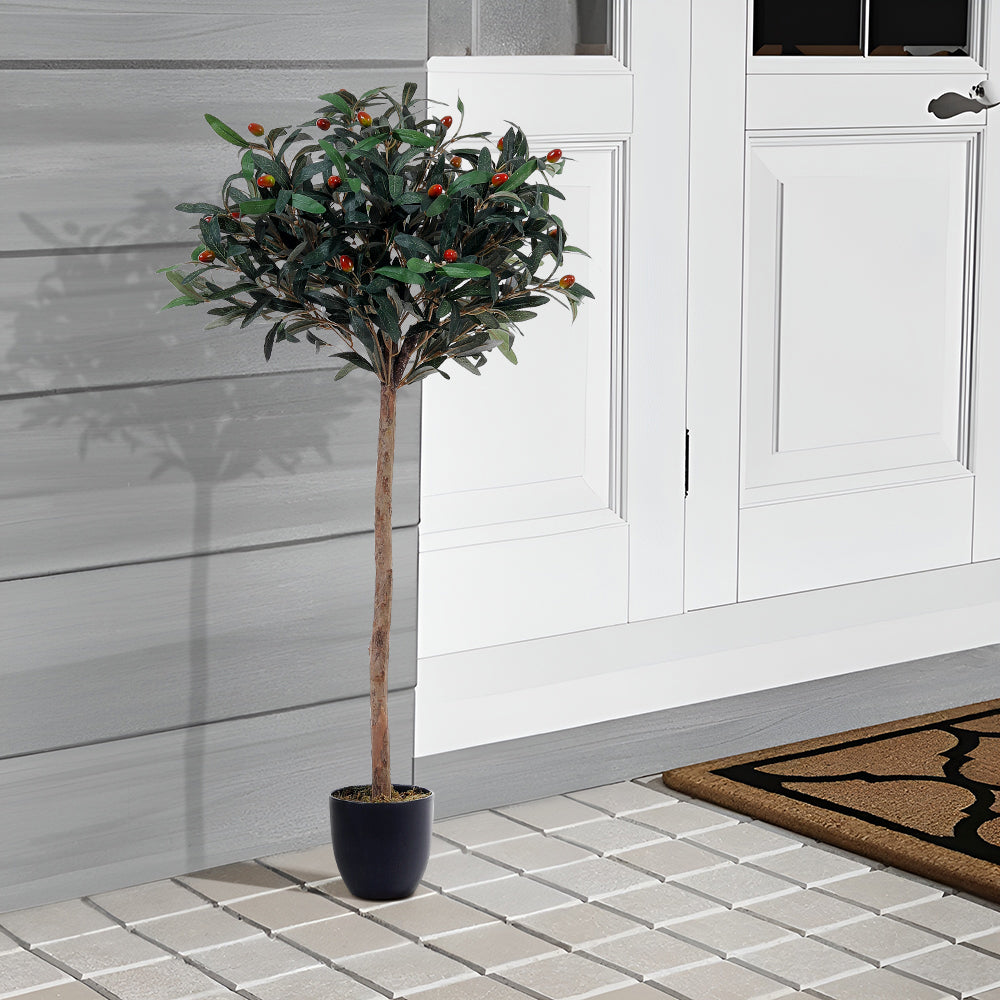 Artificial Olive Tree Decorative Plant in Planter