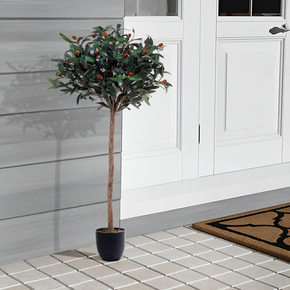 Artificial Olive Tree Decorative Plant in Planter