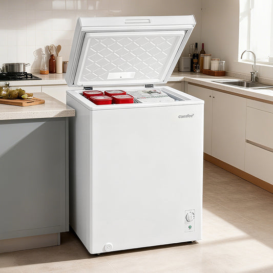 99L Freestanding Chest Freezer for Bulk Food Storage