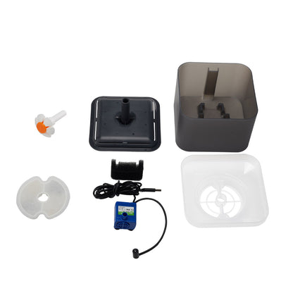 2L Pet Water Fountain with LED Lights