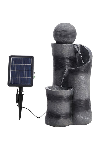 Outdoor Solar Powered Water Fountain Decor