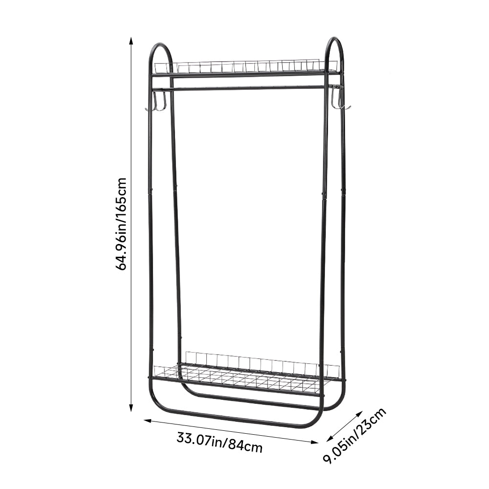 Chic Metal Clothes Rack