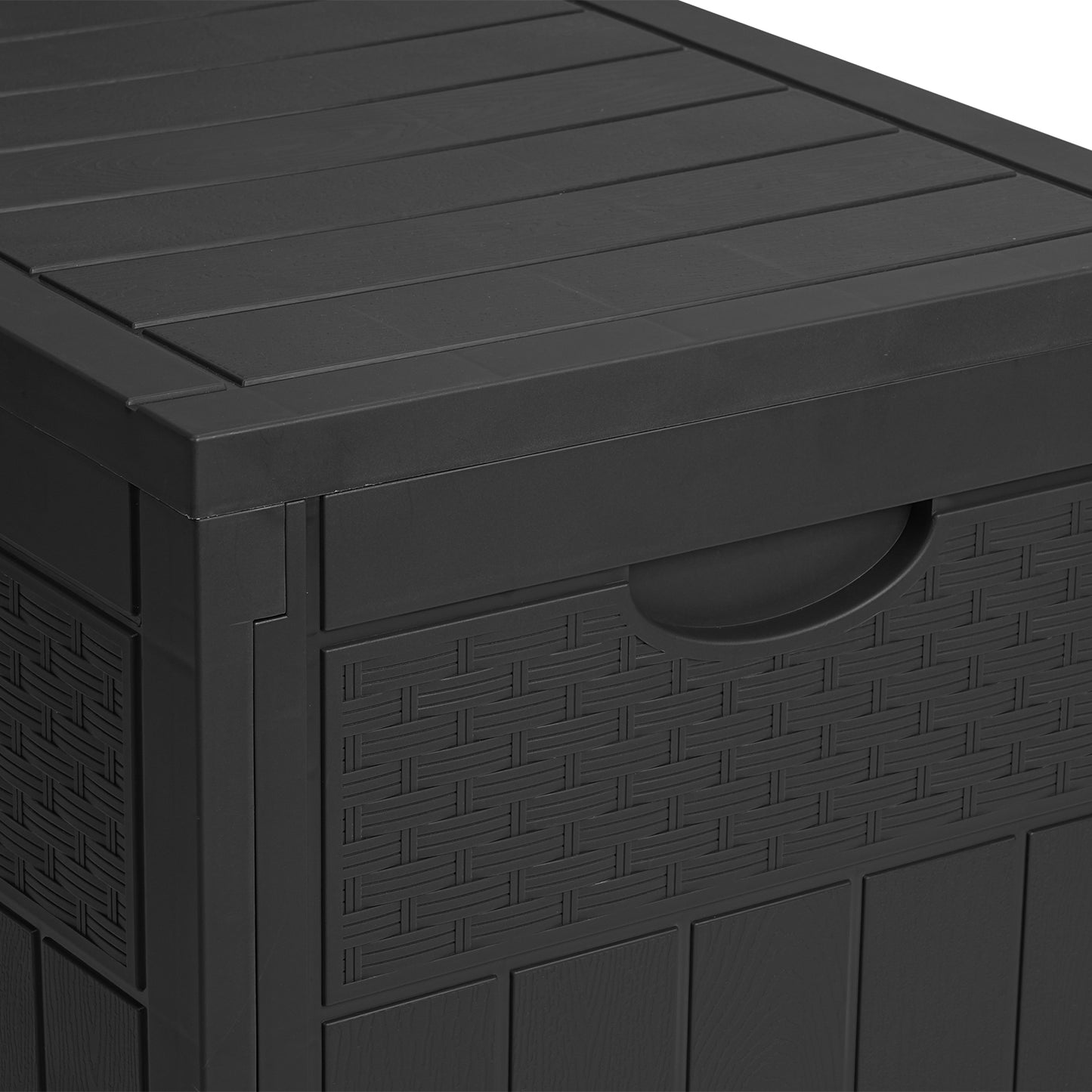 126L Waterproof Large Plastic Storage Box with a Padlock