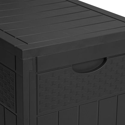 126L Waterproof Large Plastic Storage Box with a Padlock