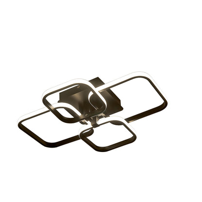 Contemporary LED Energy-efficient Semi Flush Ceiling Light
