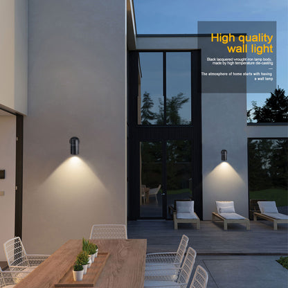 GU10 Outdoor Metal Single Downlight Wall Light