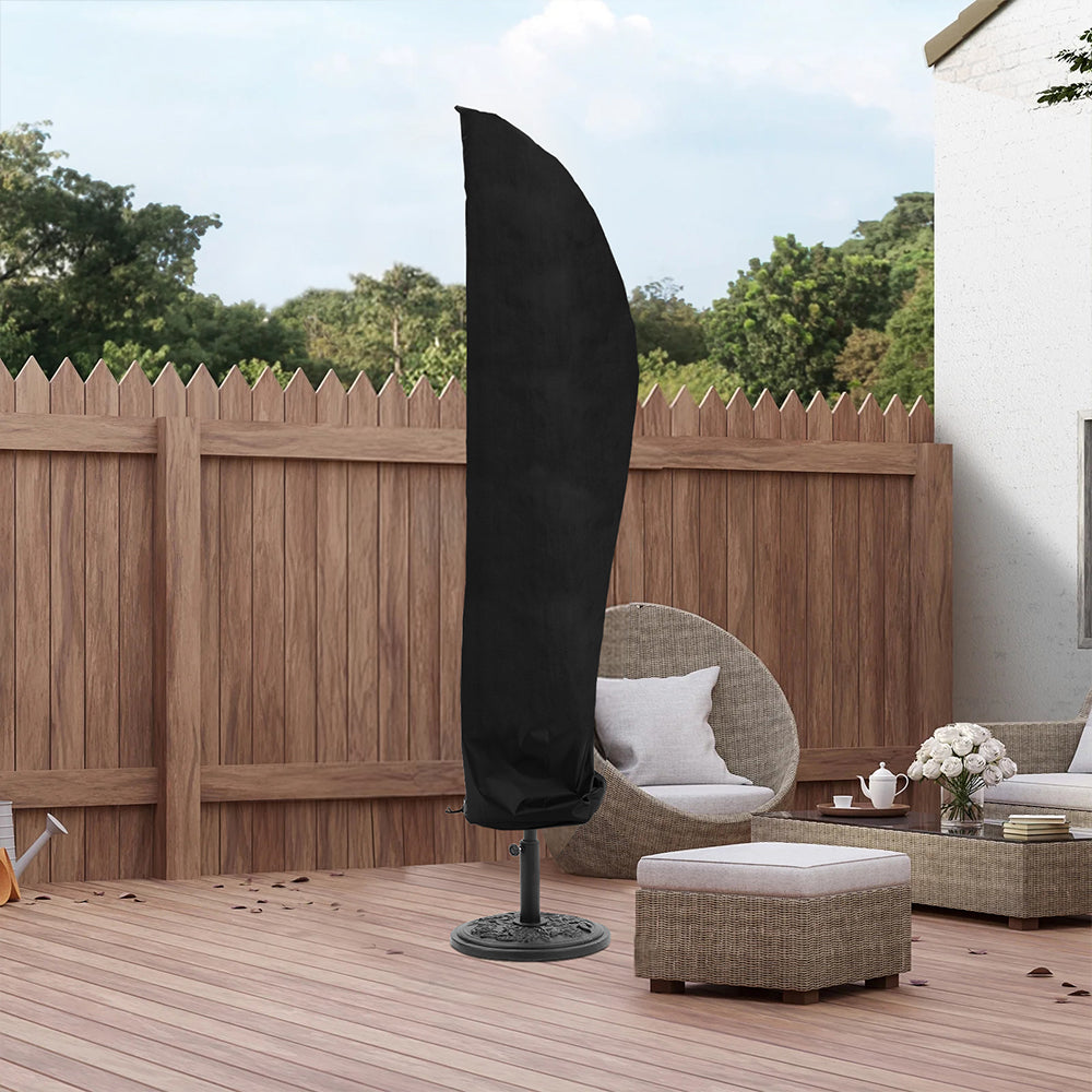 Outdoor Waterproof Banana Umbrella Parasol Cover