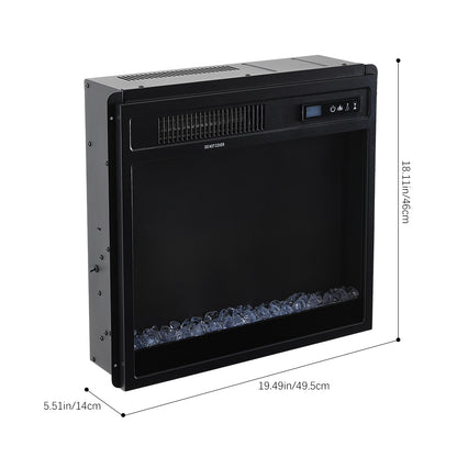 Freestanding TV Stand Entertainment Center with 18 Fireplace