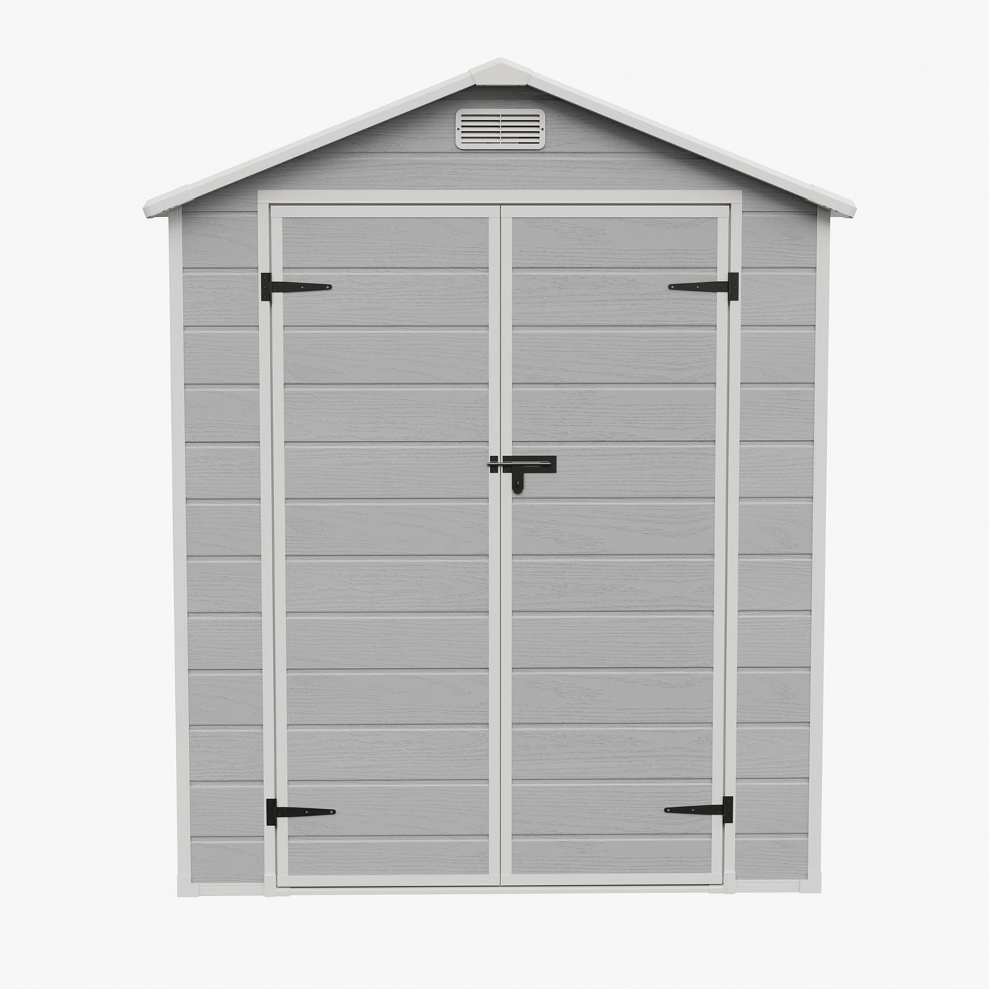 6x6 FT Outdoor Garden Plastic Storage Shed