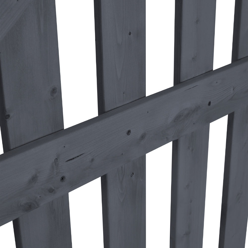 90x150cm Garden Wood Fence Gate with Latch