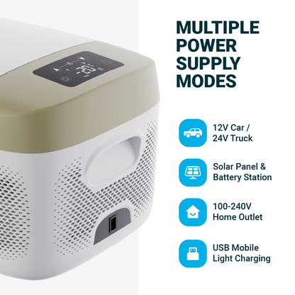 16L Portable Car Refrigerator with Display