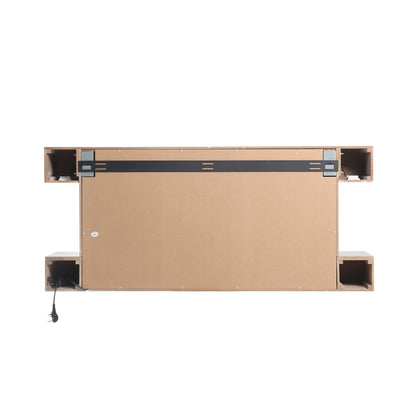 52inch Wall Mounted Electric Fireplace with Remote Control
