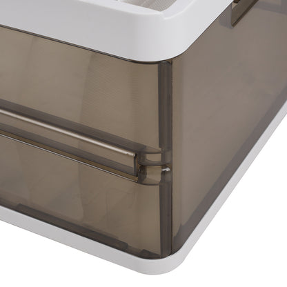 Folding Clothes Organiser Wardrobe Drawer Storage Box with Dividers