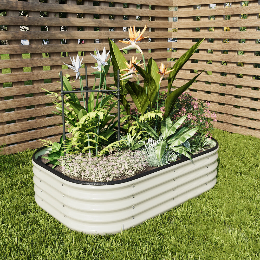 Galvanized Steel Raised Garden Bed