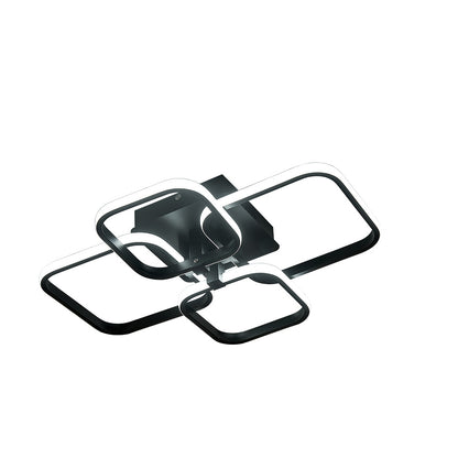 Contemporary LED Energy-efficient Semi Flush Ceiling Light