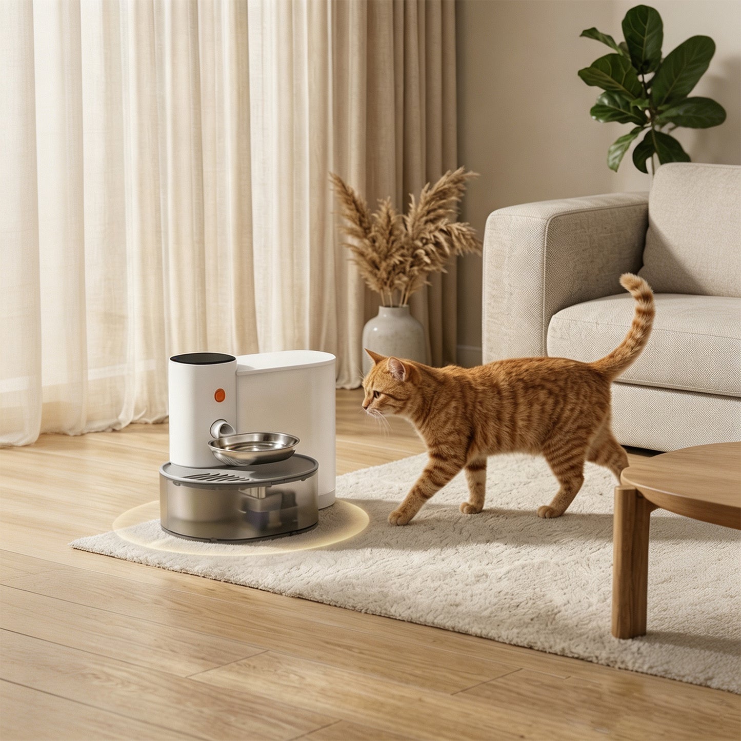 3L Rechargeable Smart Self-Refill Pet Water Fountain