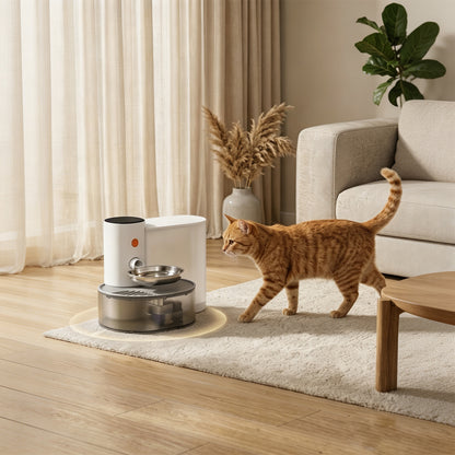 3L Rechargeable Smart Self-Refill Pet Water Fountain