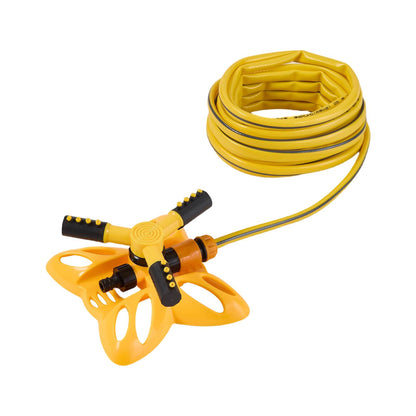 Garden Sprinkler System Kit with Water Hose