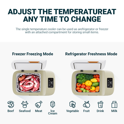 23L Portable Car Refrigerator with Display