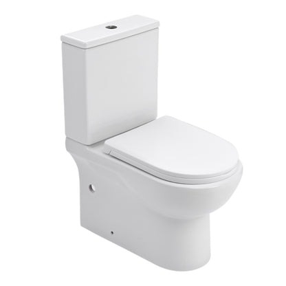 2-Piece Elongated Toilet with Dual Flush