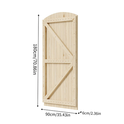 90cm W Arch Top Strong Garden Gate with Latch