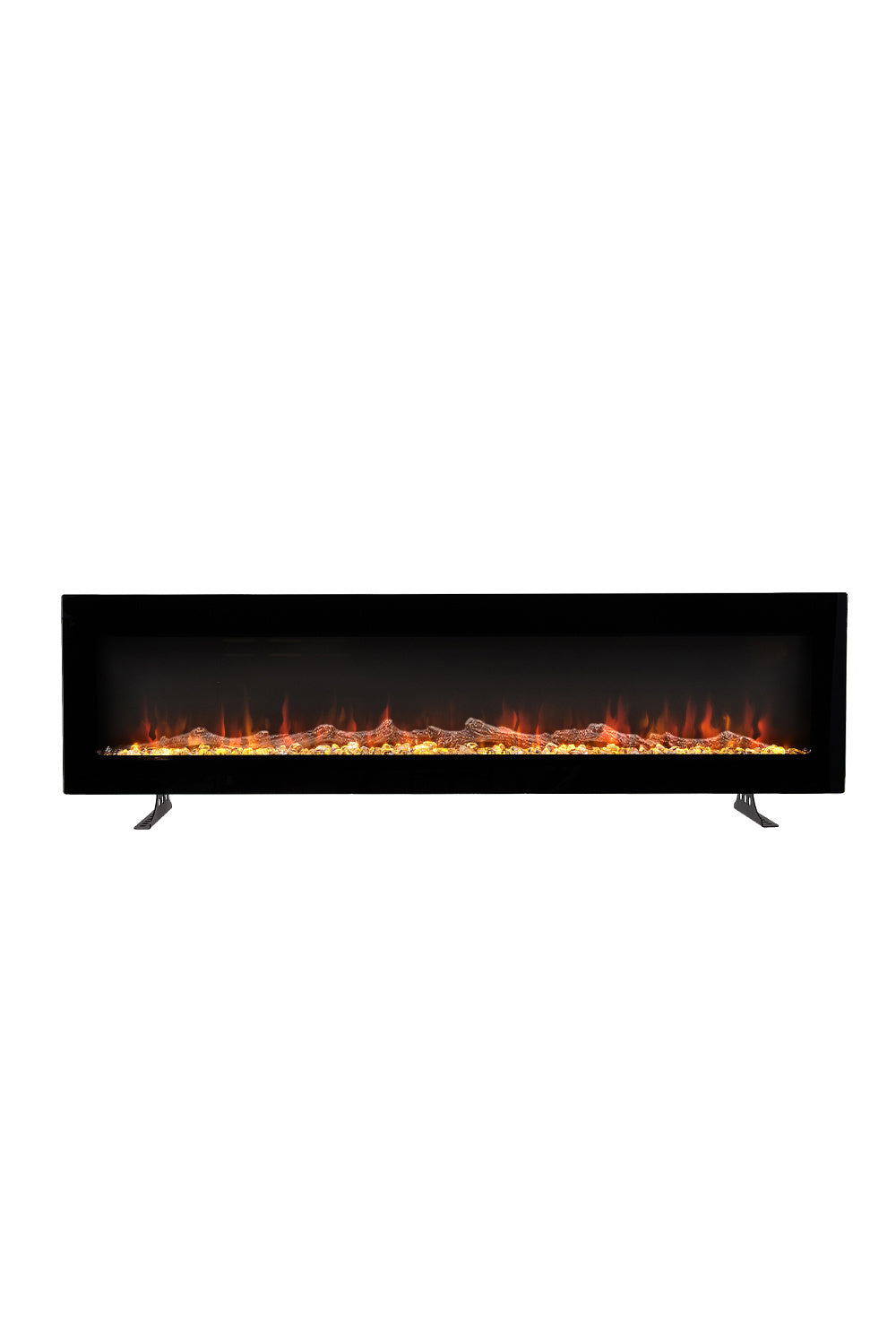 40/50/60 Inch Wall Mount Electric Multicolored Fire Fireplace