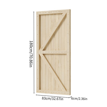 83cm Wide Wooden Garden Fence Panels 180cm High