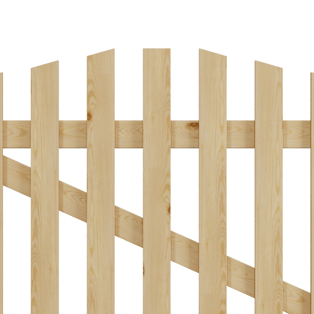 120x90cm Outdoor Wooden Garden Gate Fence Door