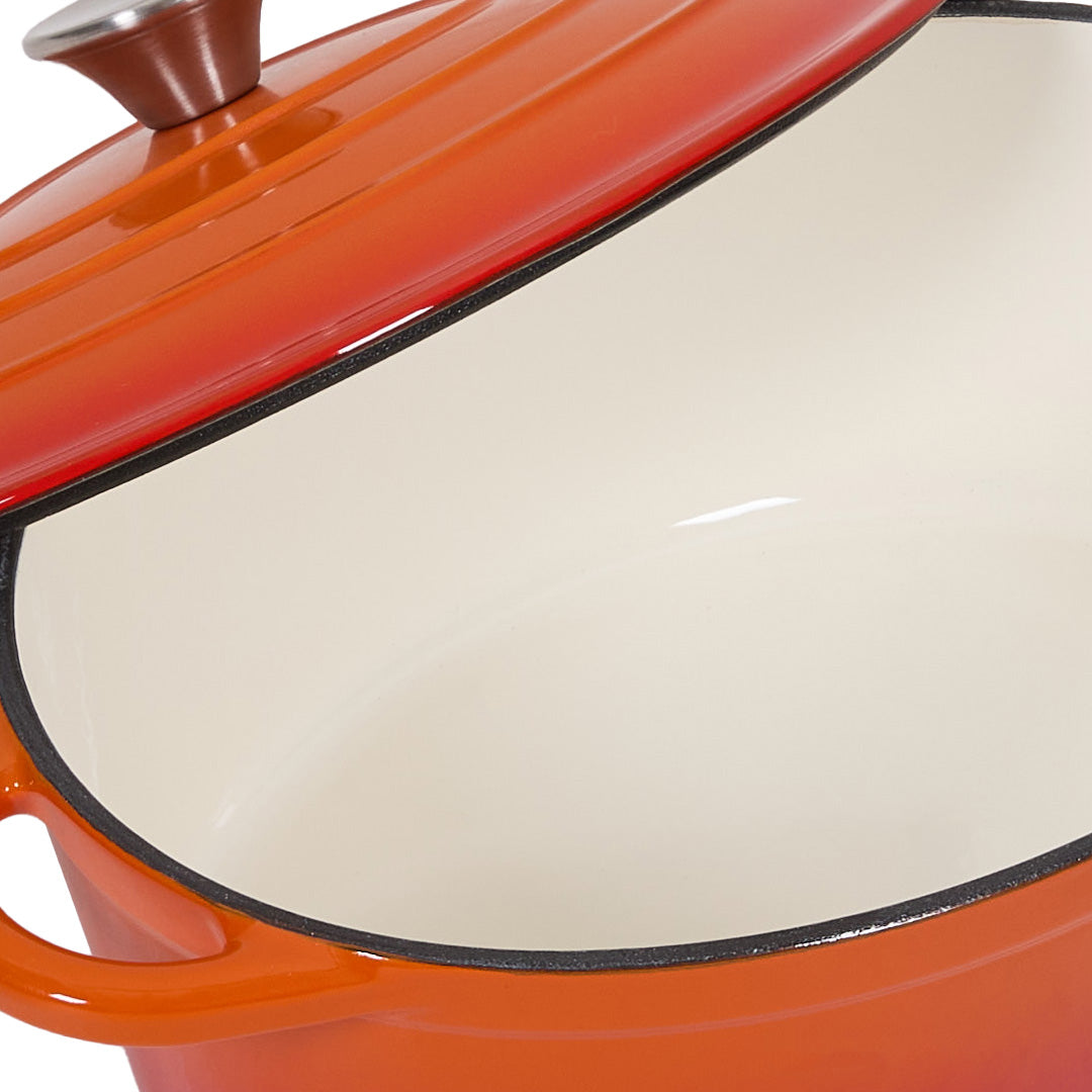 Enamelled Cast Iron Dutch Oven Pot for Bread Baking