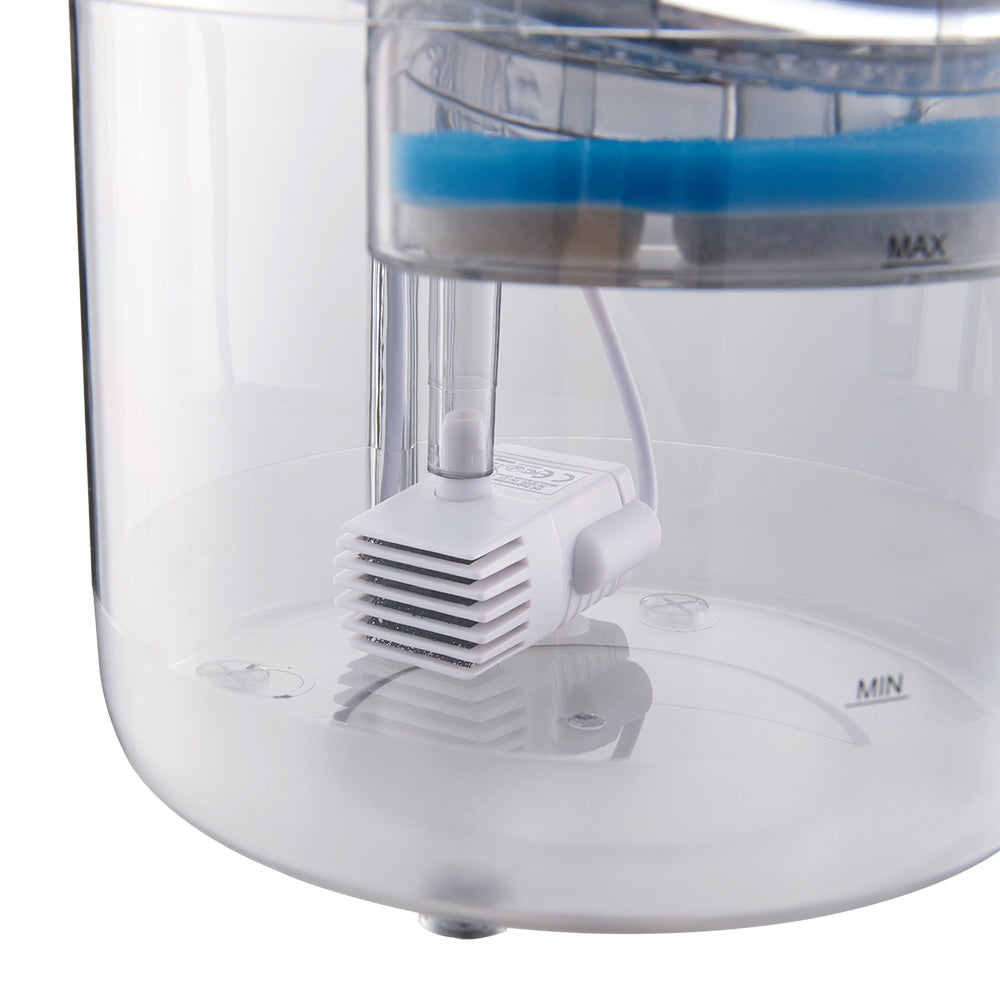 Transparent Automatic Pet Water Dispenser Cat Fountain