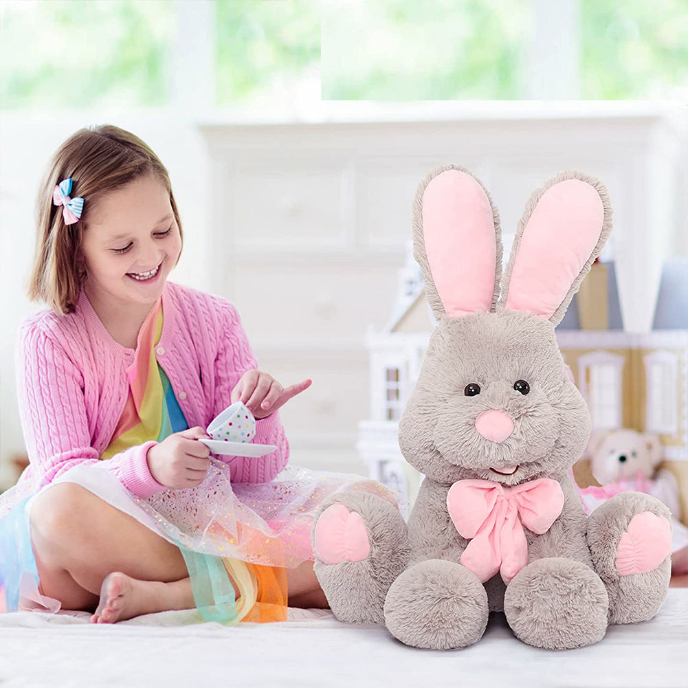 Large-Ear Plush Rabbit Stuffed Doll
