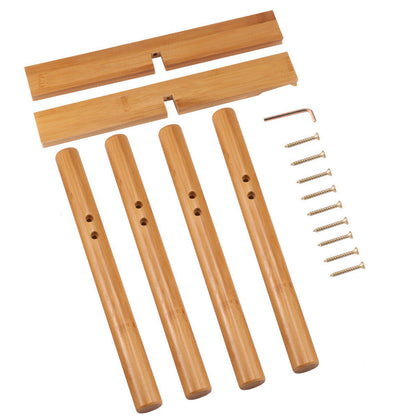 Bamboo Nordic Raised Plant Stand