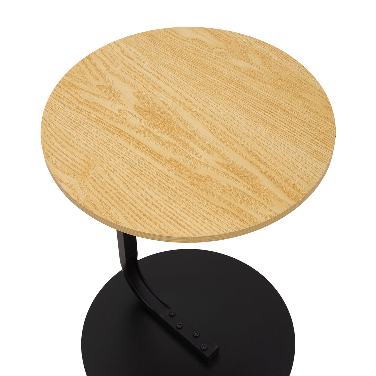Modern Minimalist C-Shaped Side Table