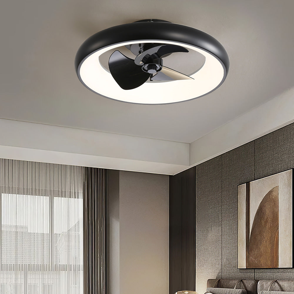 22-Inch Modern Ceiling Fan Light with Remote Control