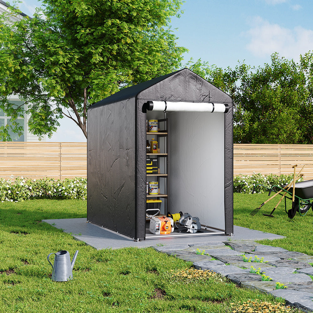 4x6 ft Versatile Outdoor Storage Shed