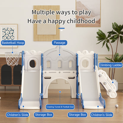 Toddler Two Slides Playset