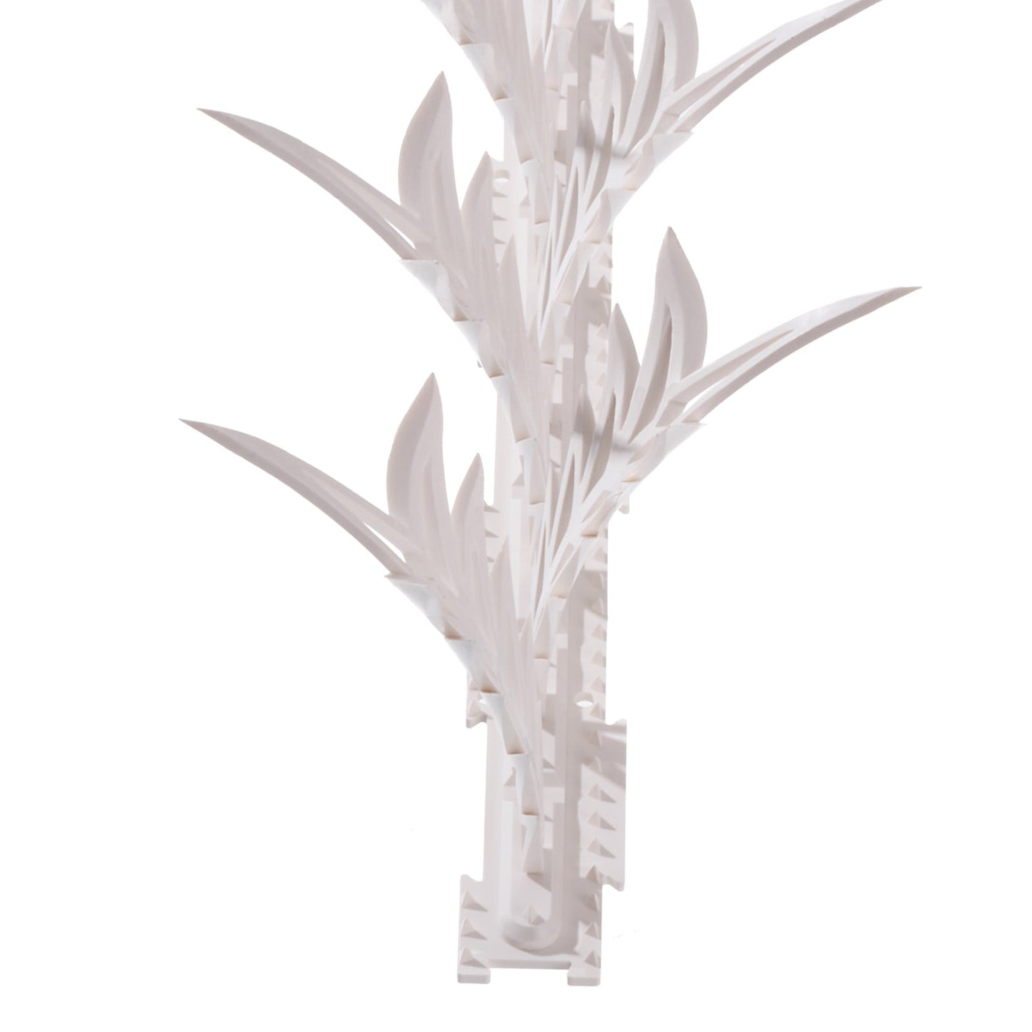6 Pack Plastic Bird Spikes Deterrent Fence