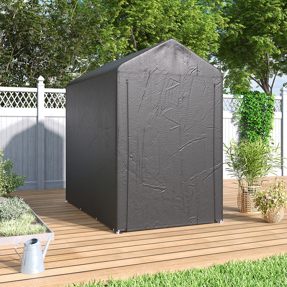 4x6 ft Versatile Outdoor Storage Shed